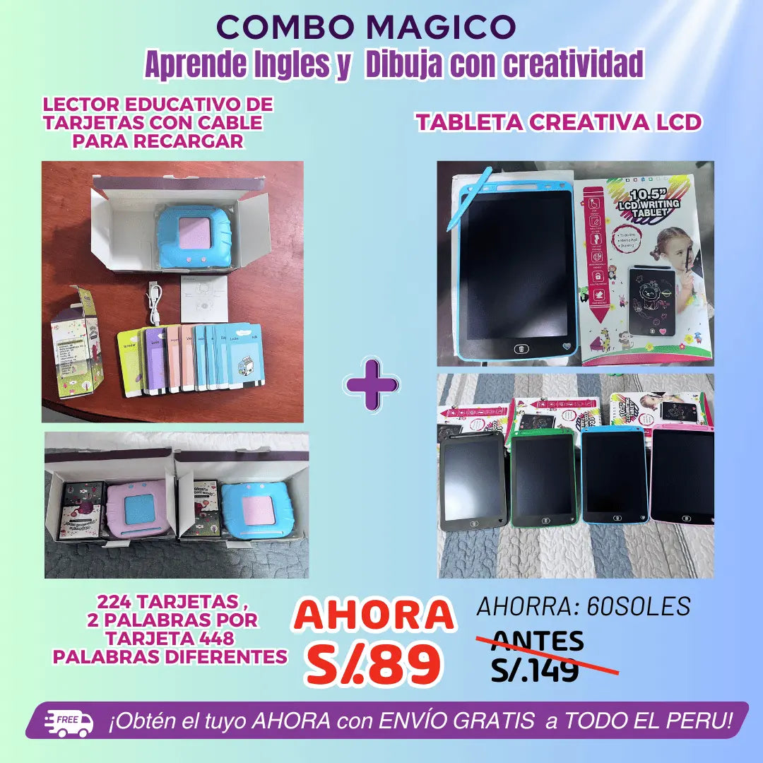 Combo Aprende & Dibuja