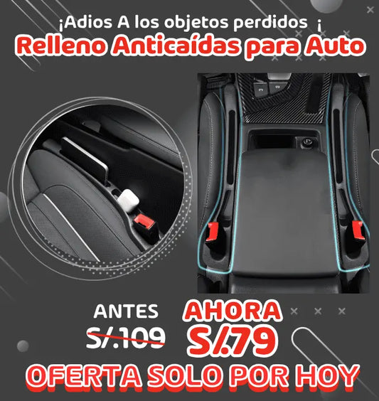 Relleno Anticaídas para Auto – Evita perder tus objetos