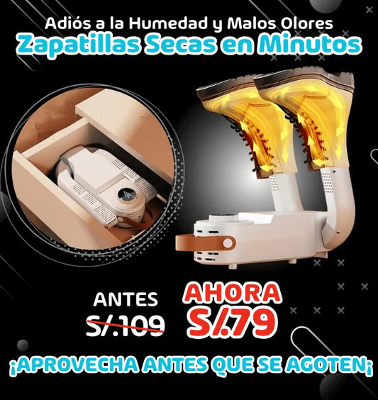 Zapatillas Secas en Minutos - Adiós a la Humedad y Malos Olores