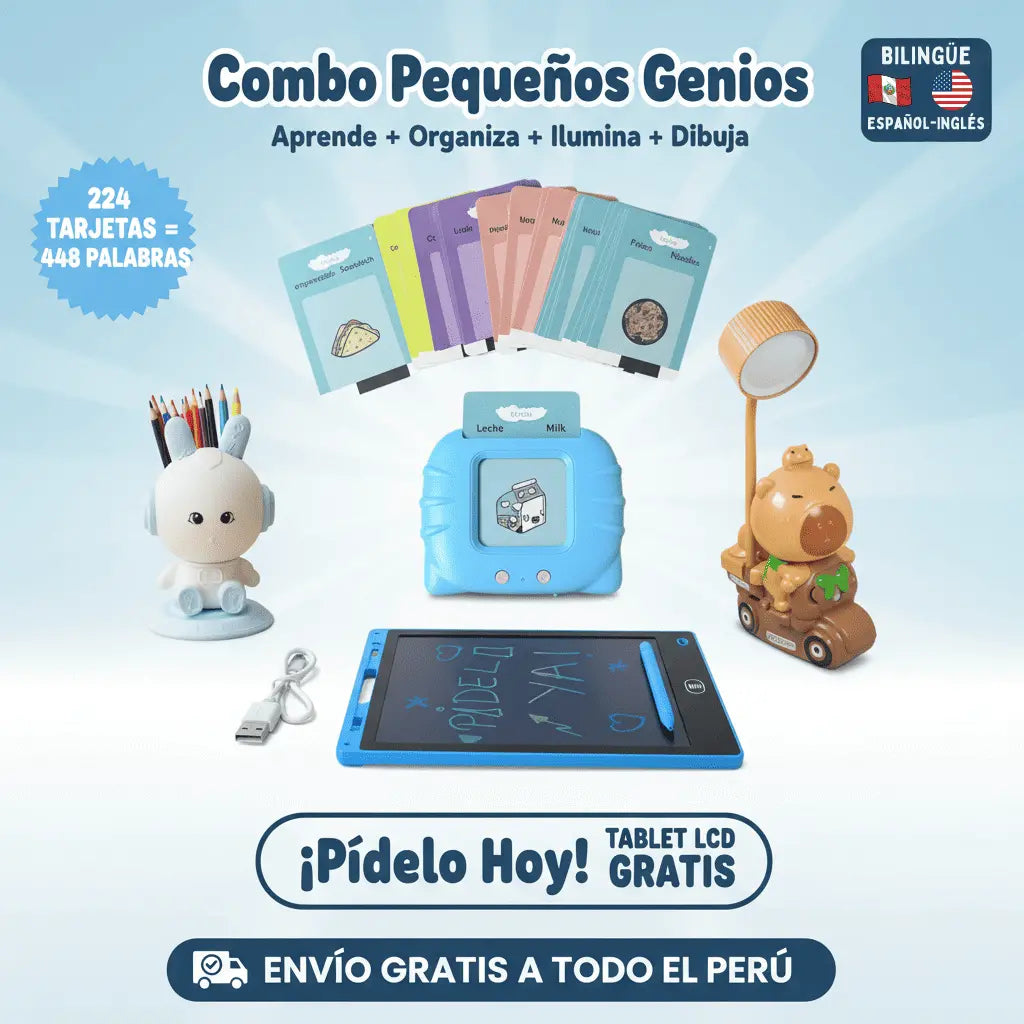 COMBO PEQUEÑOS GENIOS